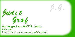 judit grof business card